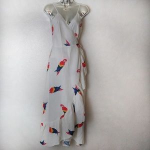 NWT Farm Rio Macaw wrap dress